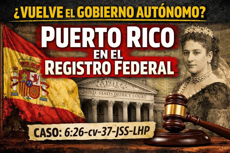 Puerto Rico en el Registro Federal 2026